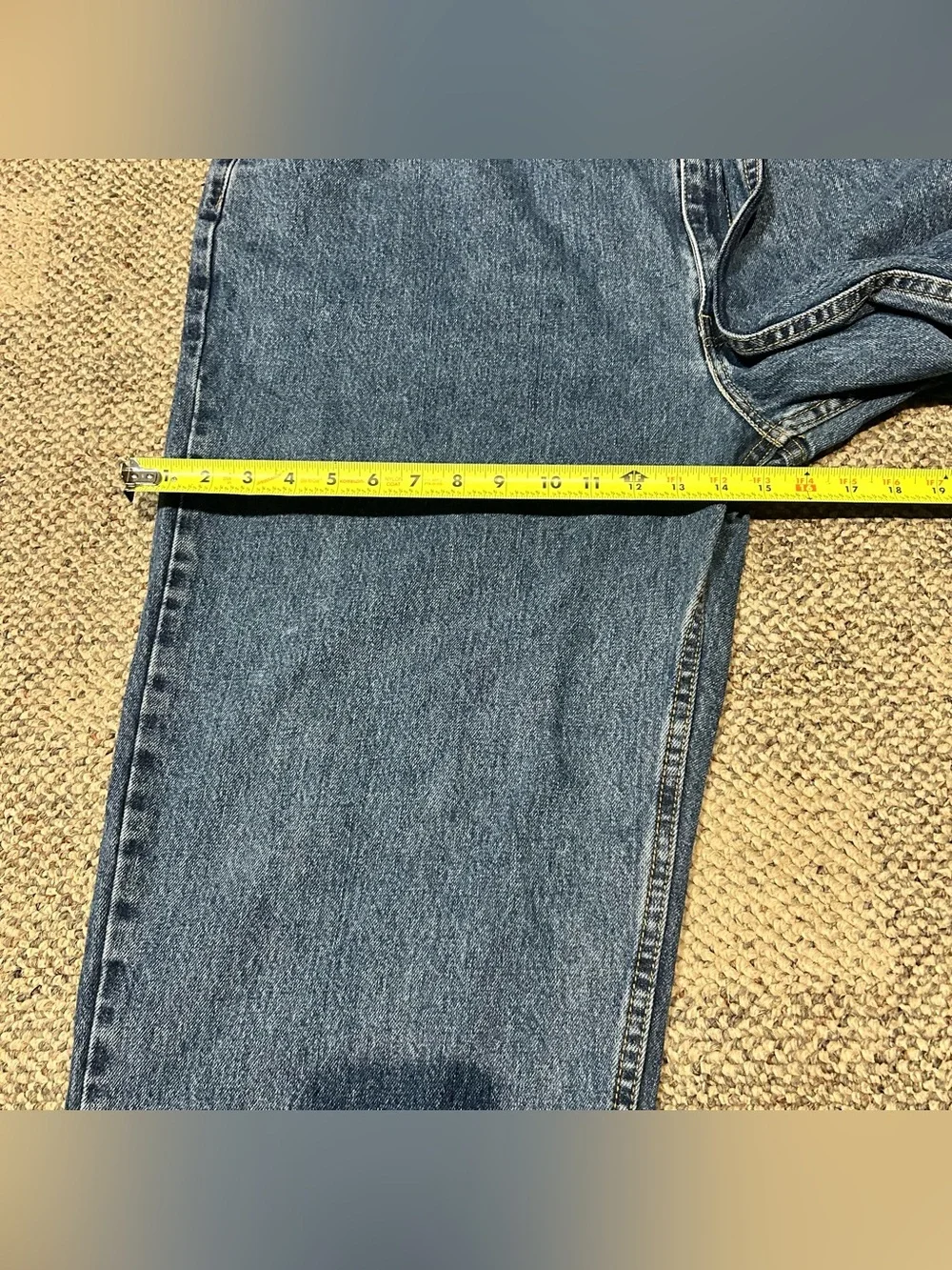 Levi's 550 Men's Blue Denim Jeans 50x29